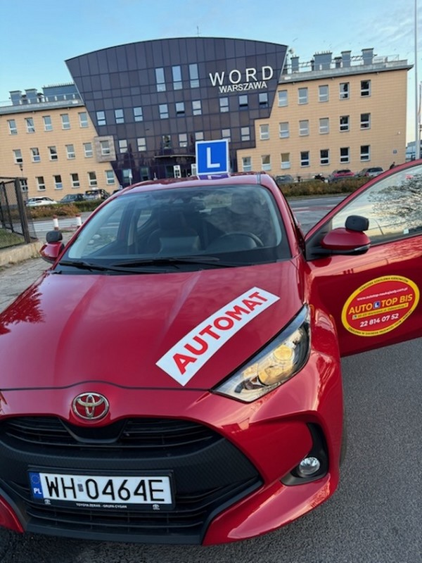 Samochód na egzamin ul. Odlewnicza 7
